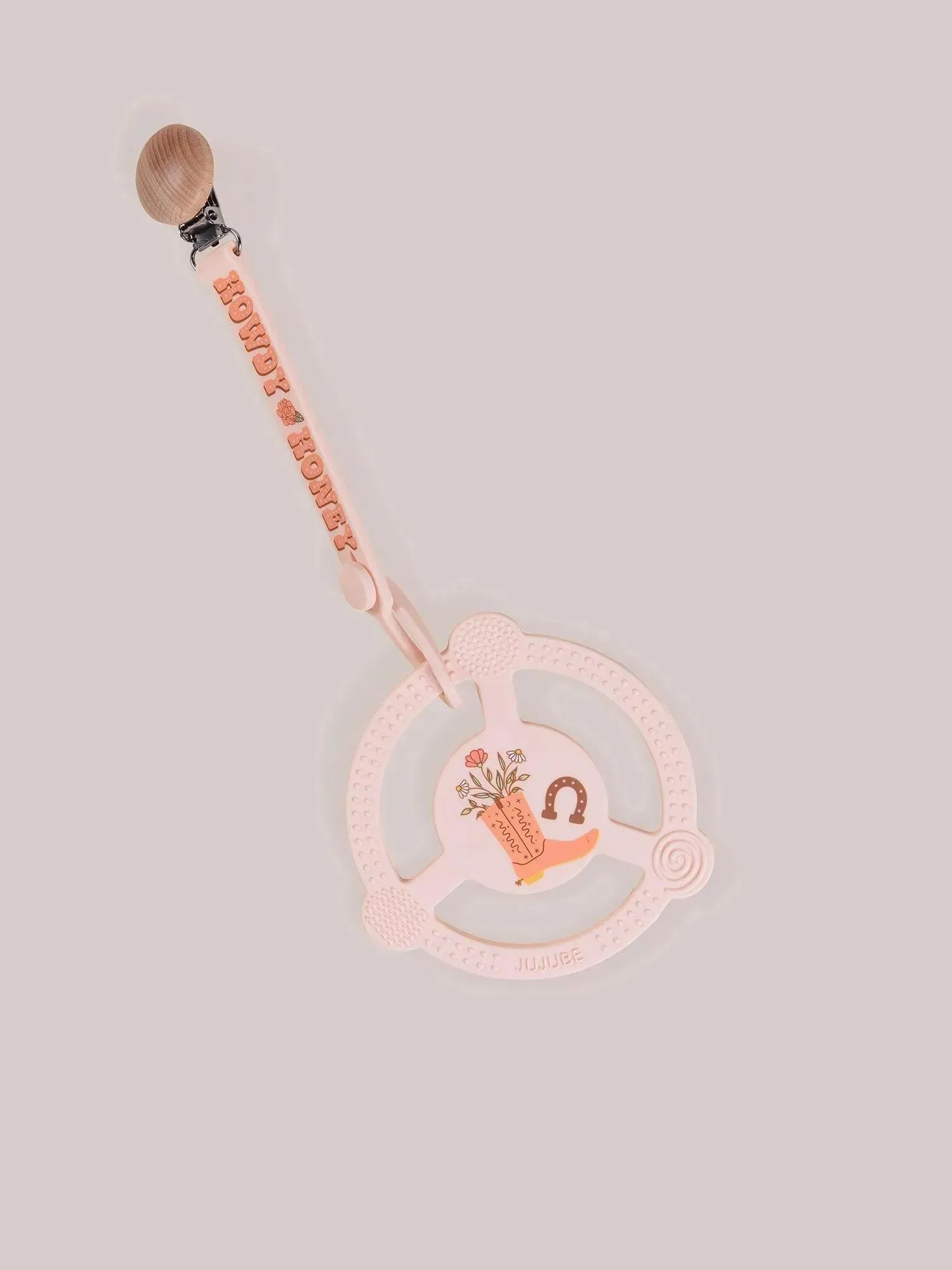 Silicone Teether Ring - Bloomin' Boot - Image 2