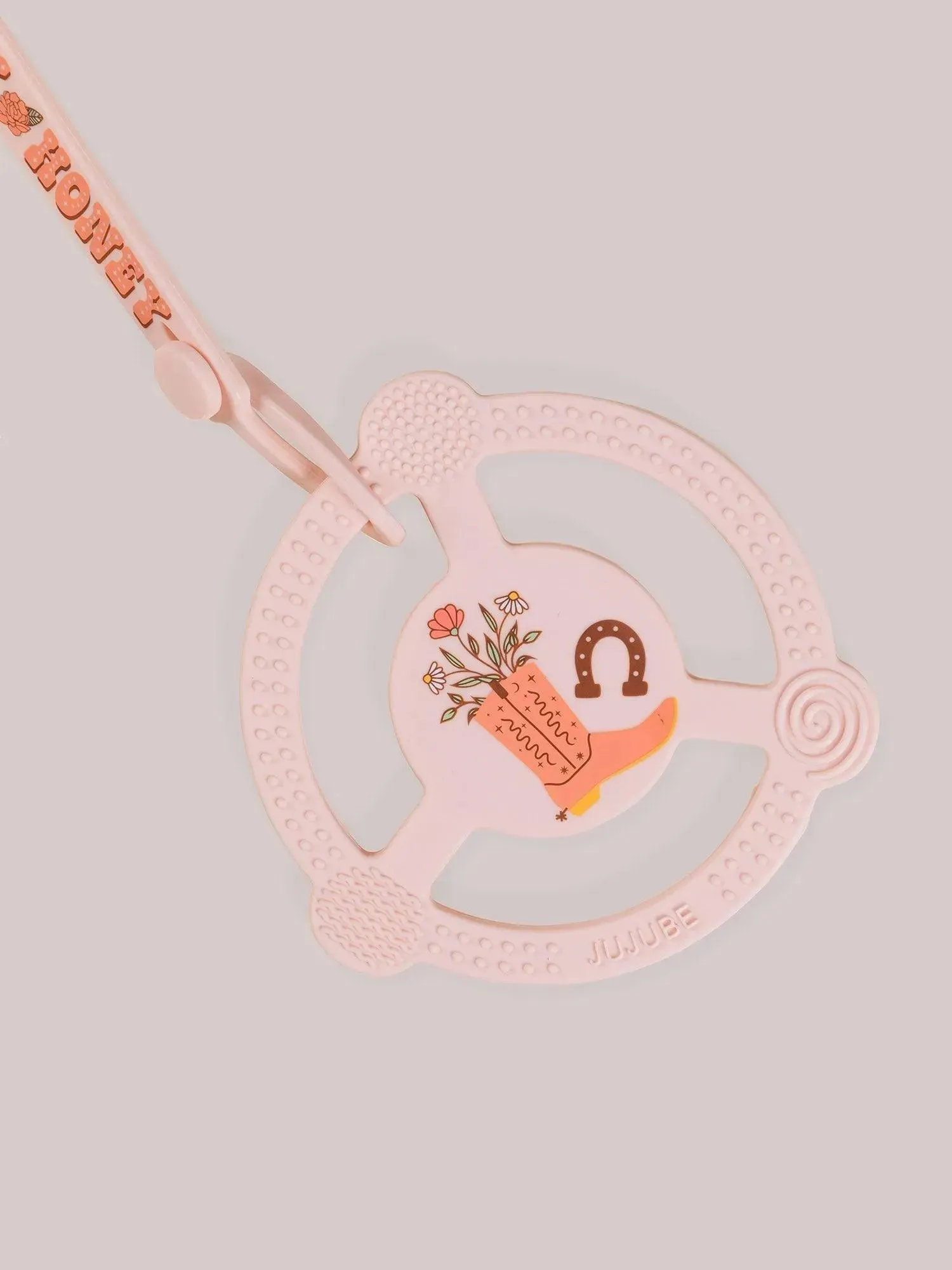 Silicone Teether Ring - Bloomin' Boot - Image 3