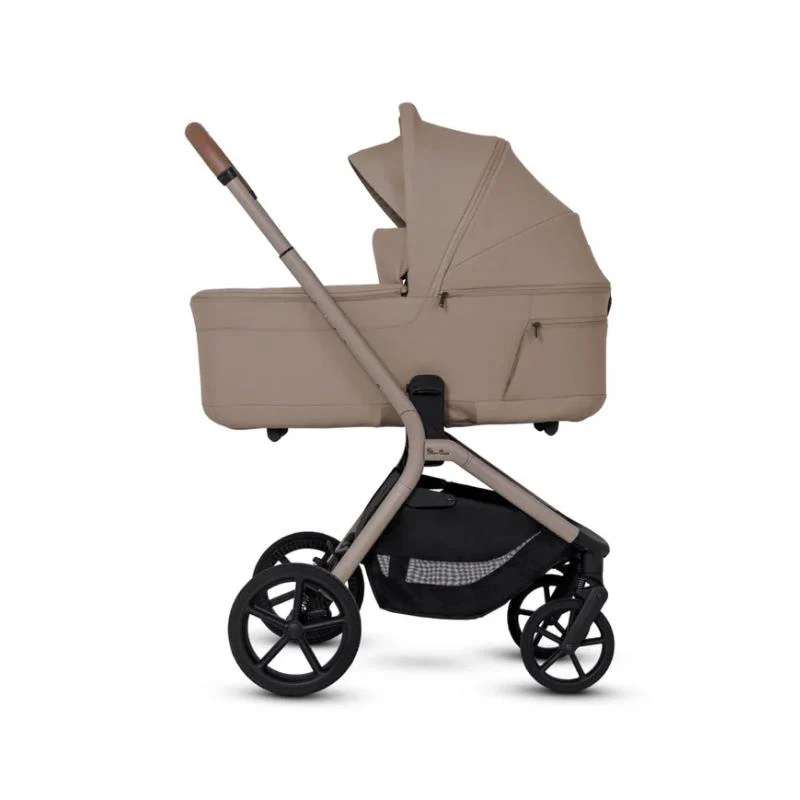 Silver Cross Breez Modular Stroller & Bassinet Bundle, Champagne - Image 11