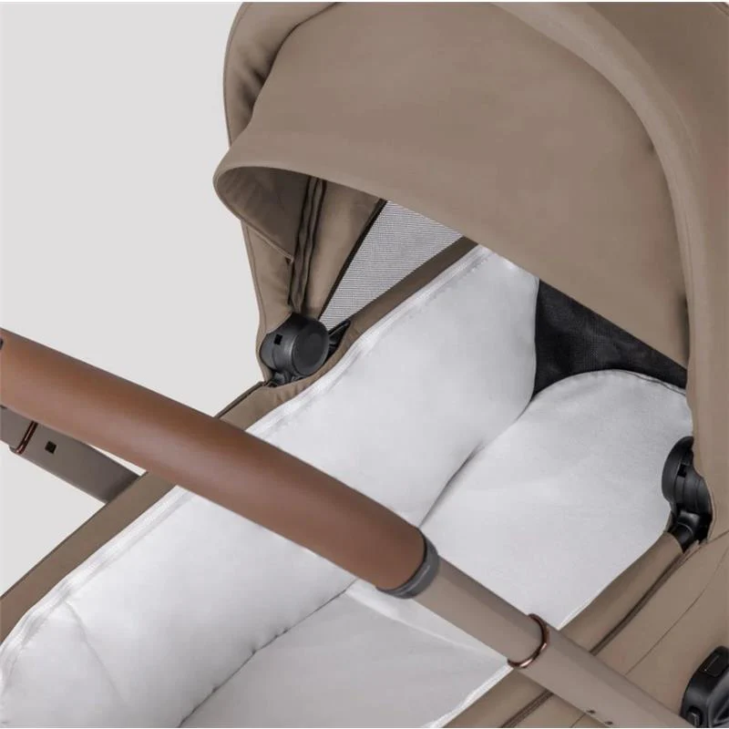 Silver Cross Breez Modular Stroller & Bassinet Bundle, Champagne - Image 14
