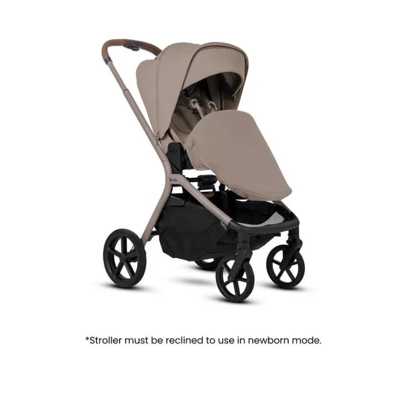 Silver Cross Breez Modular Stroller & Bassinet Bundle, Champagne - Image 6
