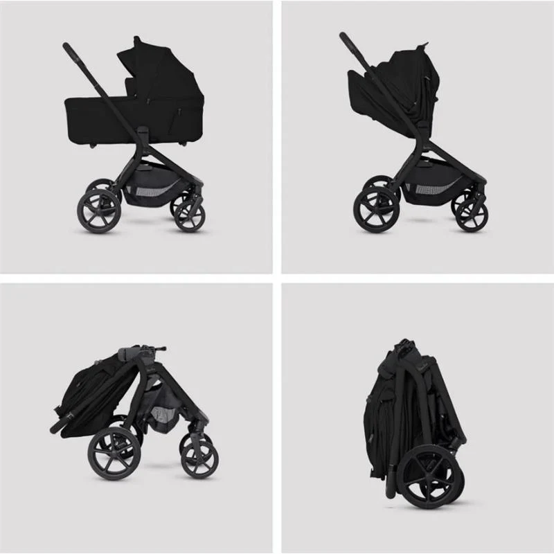 Silver Cross Breez Modular Stroller & Bassinet Bundle, Onyx - Image 12