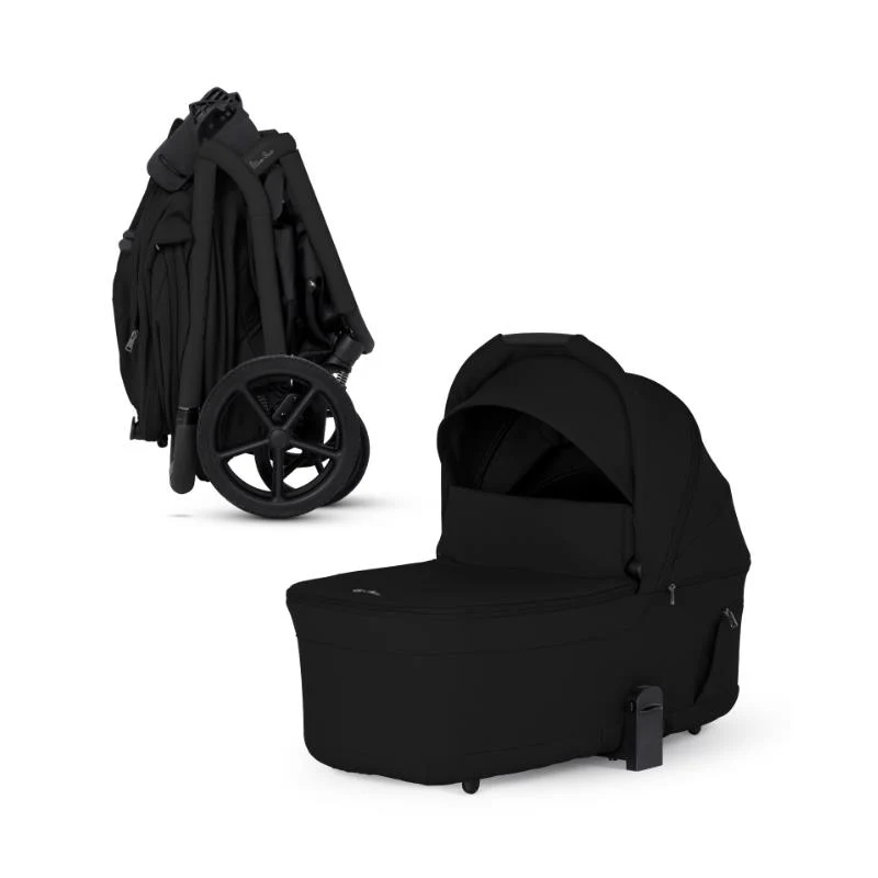 Silver Cross - Breez Overnight Approved Folding Bassinet, Onyx