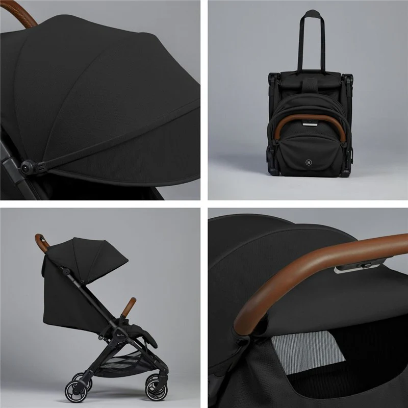 Silver Cross - Clic Lightweight Stroller, Space (Black) - Image 4