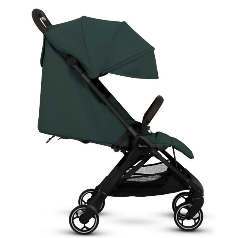 Silver Cross - Clic Lightweight Stroller, Conifer (Green) - Image 4