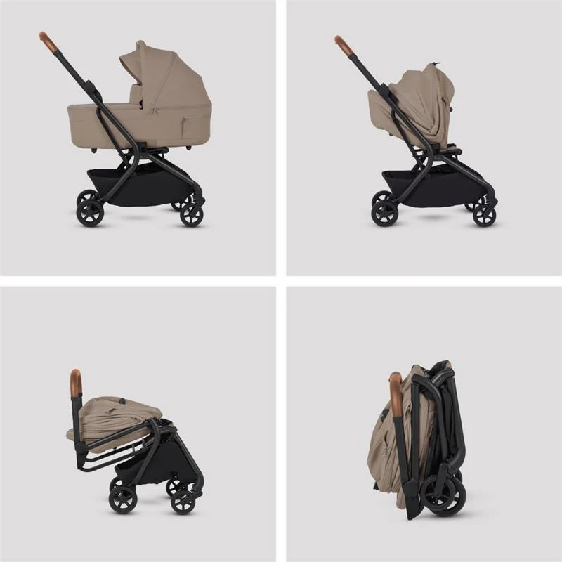 Silver Cross - Nia Compact Folding Bassinet, Champagne - Image 6