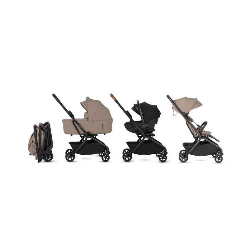 Silver Cross - Nia Compact Folding Bassinet, Champagne - Image 9