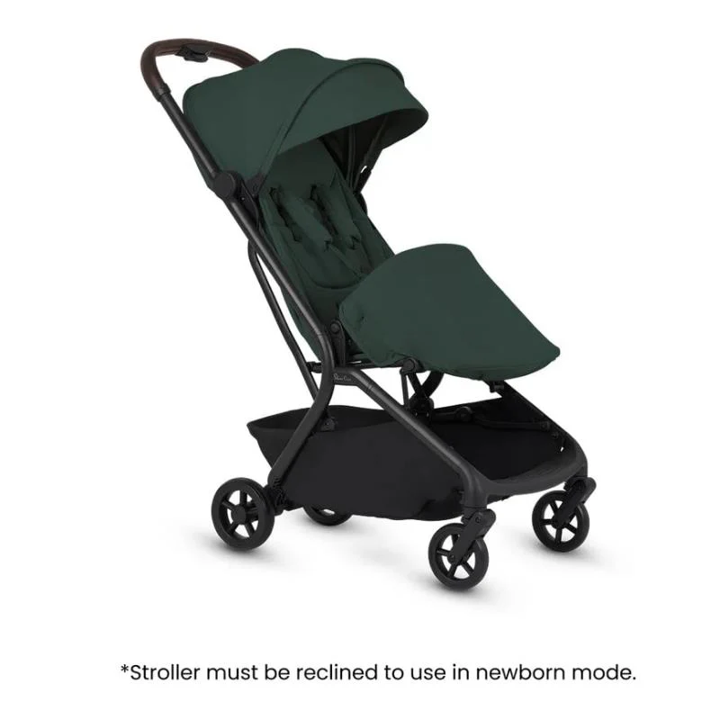 Silver Cross Nia Compact Travel Stroller & Bassinet Bundle, Conifer - Image 3
