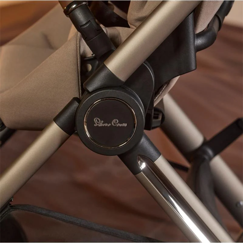 Silver Cross - Reef 2 Multi-terrain Modular Stroller, Frappe - Image 4