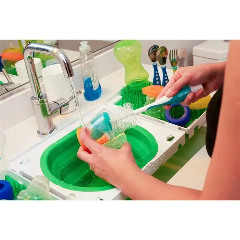 SinkBoss Portable Drying Rack, GreenWhite - Image 7