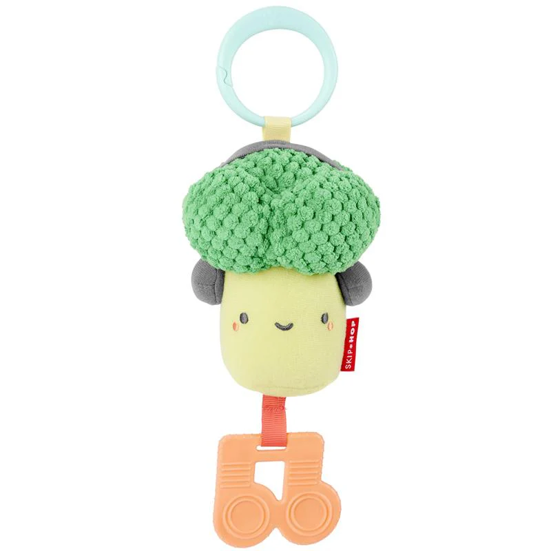 Skip Hop - 3-in-1 Baby Activity & Teether Stroller Toy Farmstand Broc & Roll