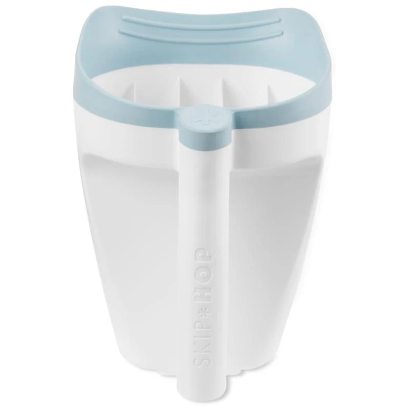Skip Hop - Baby Bath Rinse Cup Wave Tear Free Waterfall Rinser White - Image 6