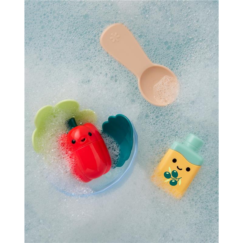 Skip Hop - Baby Bath Toy Tub-to-Table Café Prep & Serve Salad Set - Image 2