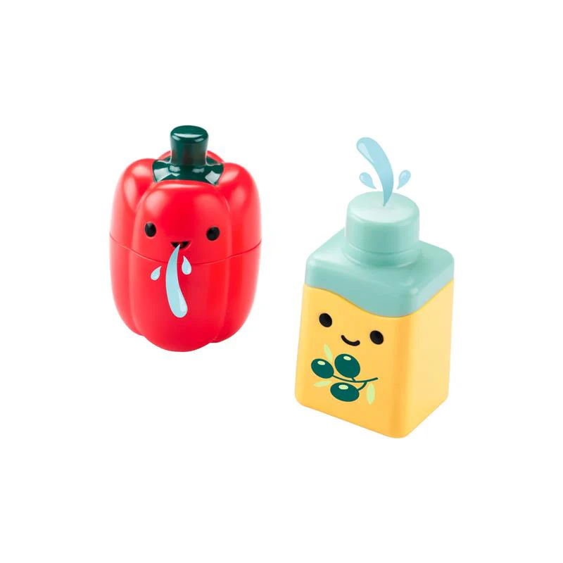 Skip Hop - Baby Bath Toy Tub-to-Table Café Prep & Serve Salad Set - Image 5