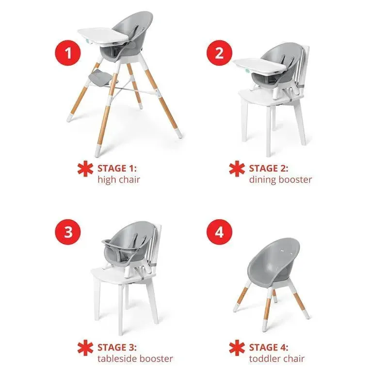 Skip Hop - EON 4-in-1 High Chair Oat - Image 3