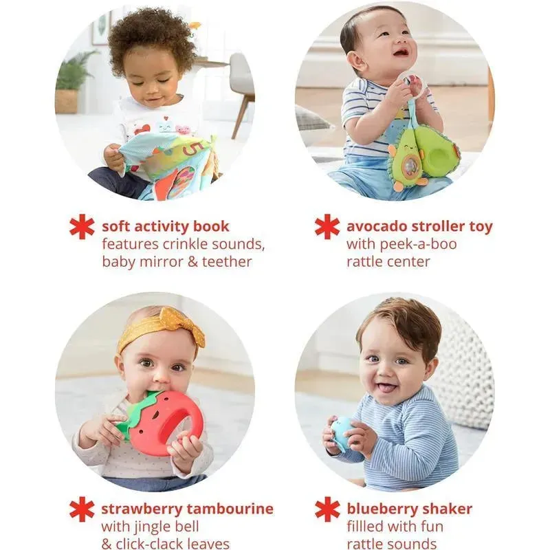 Skip Hop - Baby Musical Toys Gift Set, Farmstand Fresh Picks, 3 Months+ - Image 8