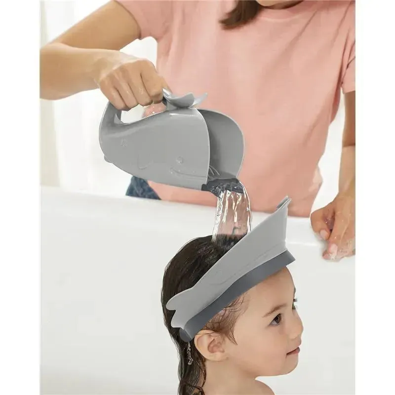 Skip Hop - Baby Shower Cap, Moby Bath Visor, Grey - Image 5