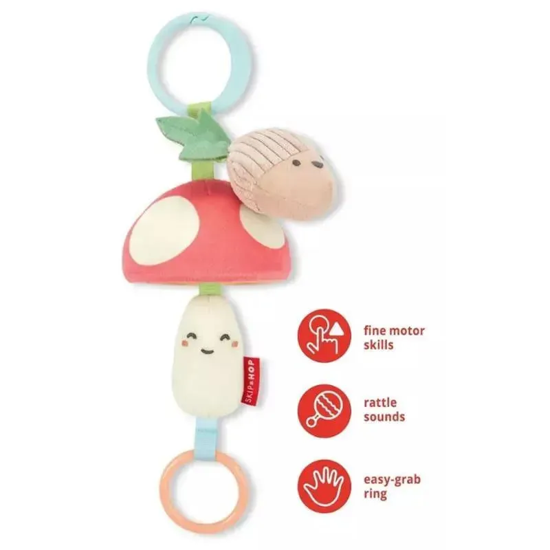 Skip Hop - Baby Stroller Toy, Farmstand Mushroom - Image 3
