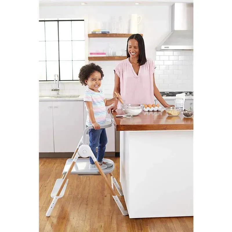 Skip Hop - Sit-to-Step Convertible High Chair, Grey - Image 5