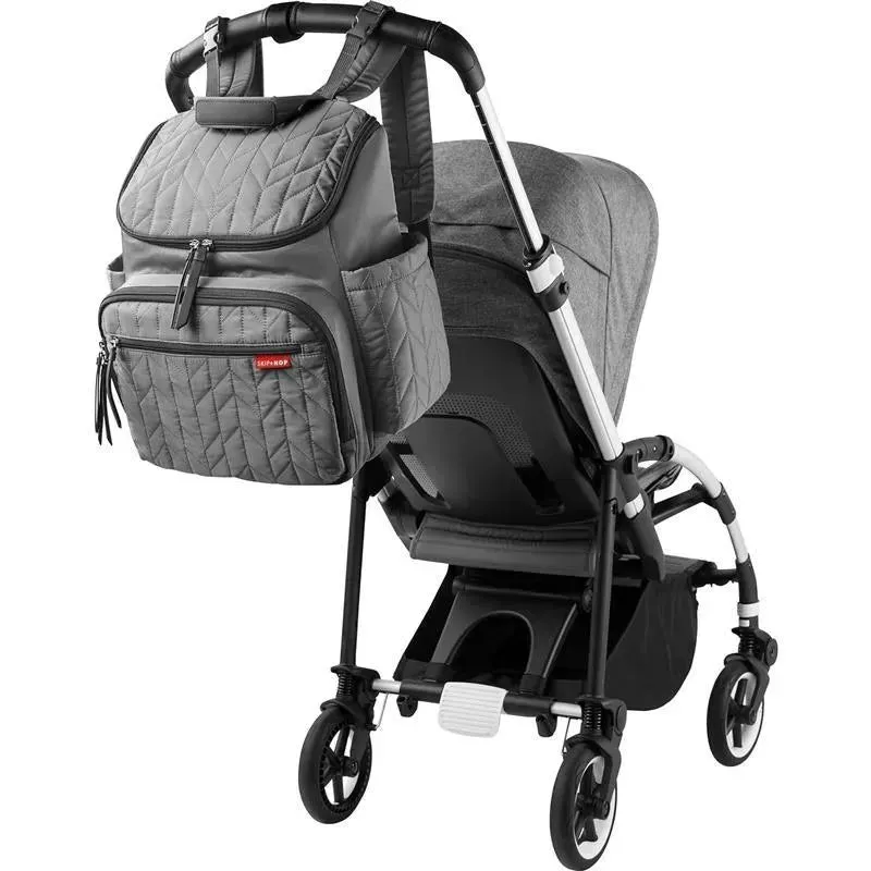 Skip Hop - Forma Diaper Bag Backpack, Gray - Image 2