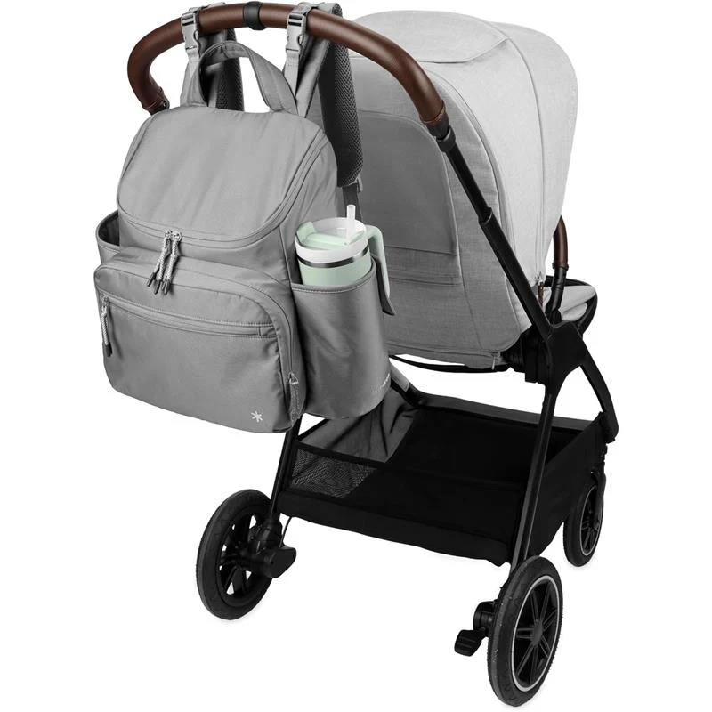 Skip Hop Diaper Bag Backpack with Portable Changing Pad, Forma Next Grey - Image 2