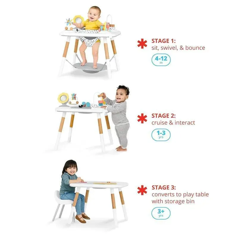 Skip Hop - Discoverosity Montessori-Inspired 3-Stage Activity Center & Play Table, Ages 4m+ - Image 2