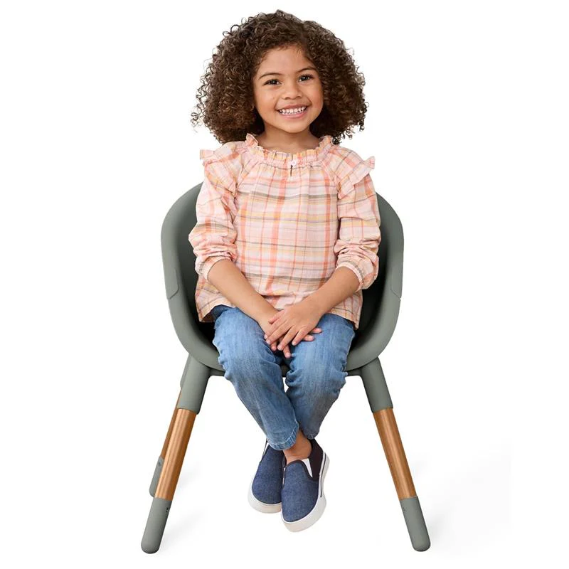 Skip Hop EON Baby High Chair 4-in-1 Convertible High Chair, Thyme - Image 2
