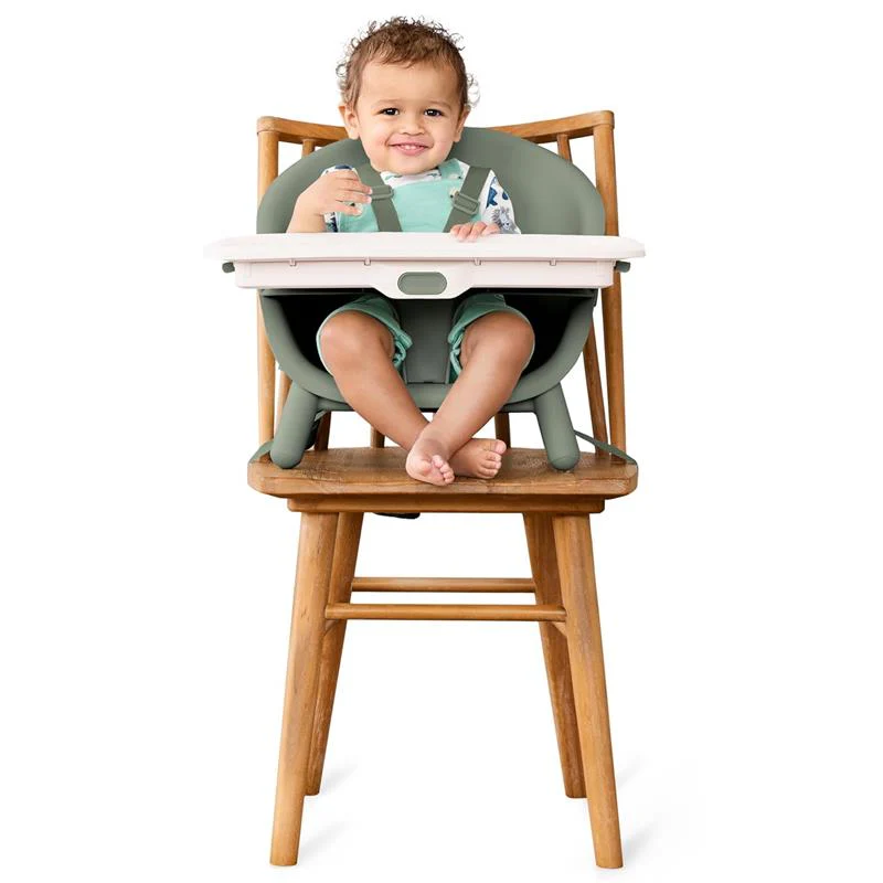 Skip Hop EON Baby High Chair 4-in-1 Convertible High Chair, Thyme - Image 5