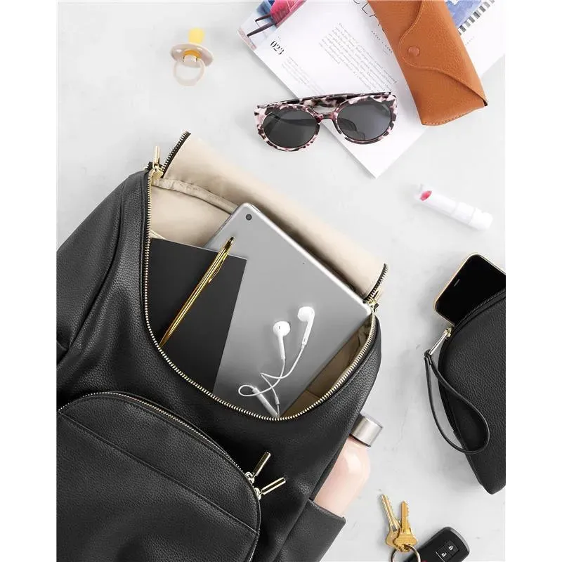 Skip Hop - Evermore 6-In-1 Diaper Backpack Set, Black - Image 6