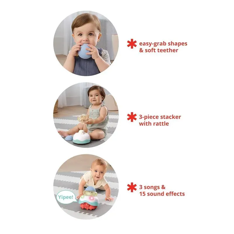 Skip Hop - Explore & More 3-In-1 Happy Hermit Crawl Toy - Image 2
