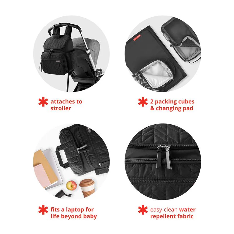 Skip Hop - Forma Backpack, Chocolate - Image 3