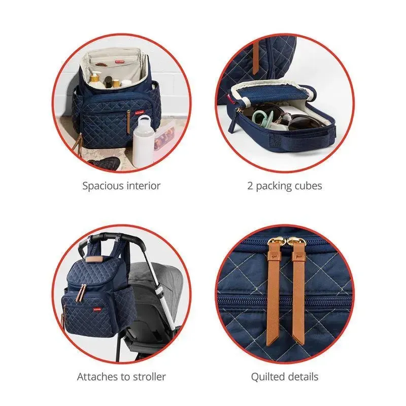 Skip Hop - Forma Diaper Bag Backpack, Navy - Image 6