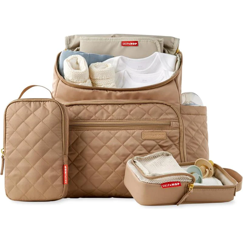 Skip Hop Forma Diaper Backpack, Camel
