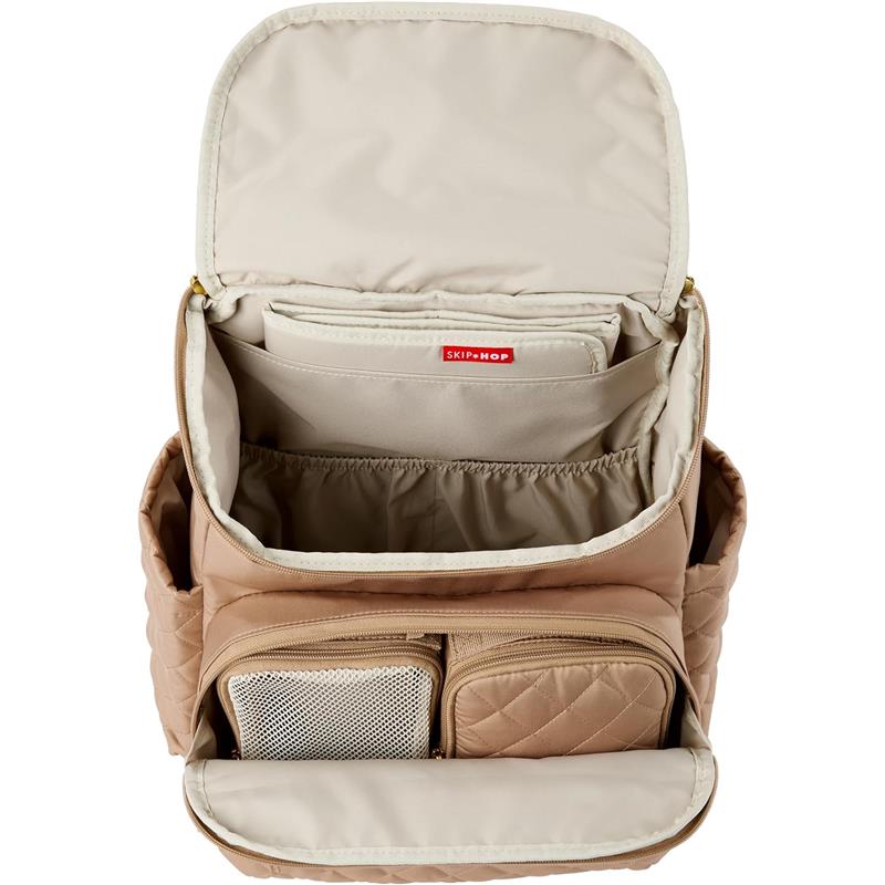Skip Hop Forma Diaper Backpack, Camel - Image 5