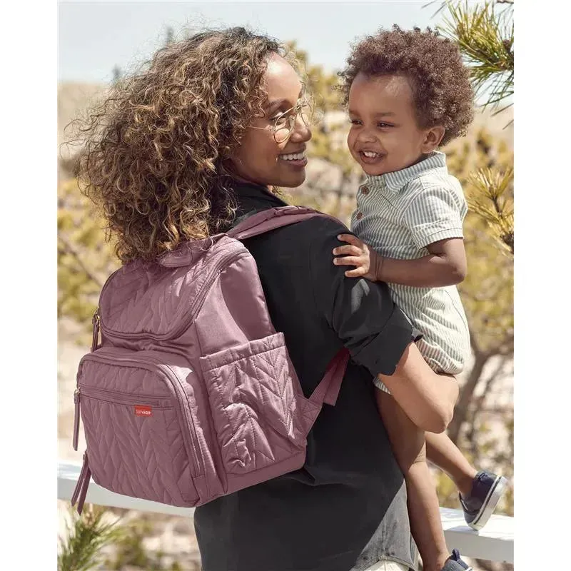 Skip Hop - Forma Diaper Backpack, Mauve Mist - Image 2
