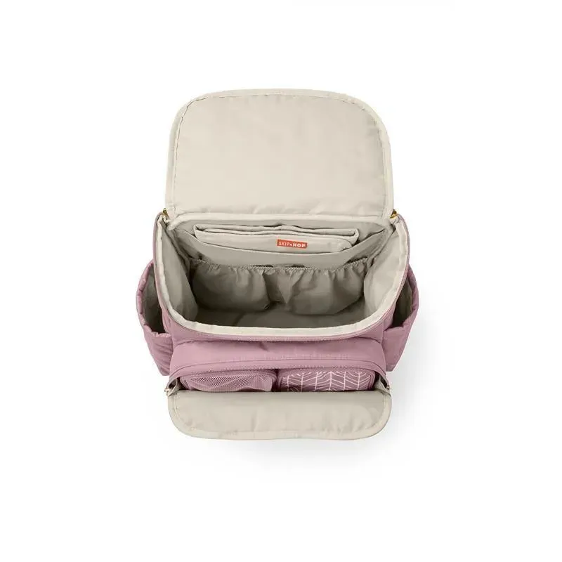 Skip Hop - Forma Diaper Backpack, Mauve Mist - Image 6