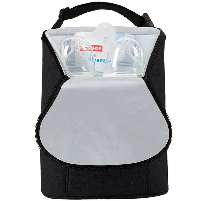 Skip Hop - Grab & Go Double Bottle Bag, Black - Image 3
