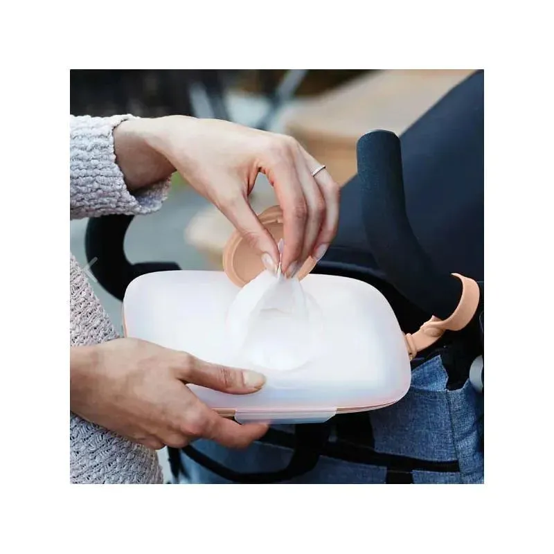 Skip Hop - Grab & Go Snug Seal Wipes Case, Blush - Image 5