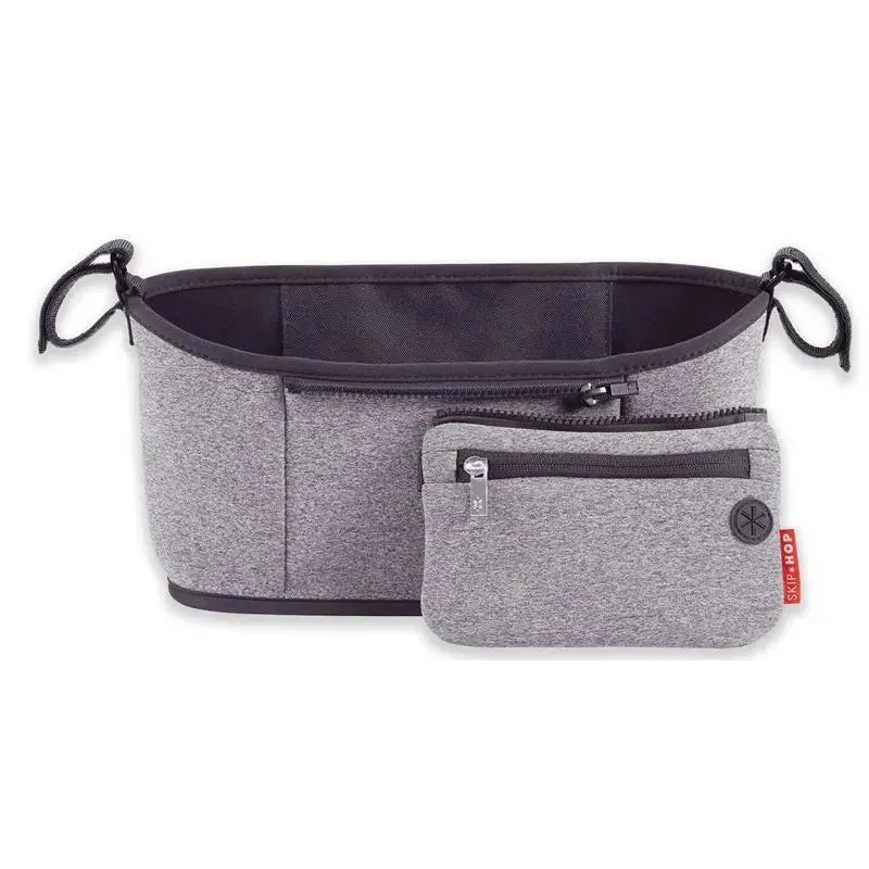 Skip Hop Grab & Go Stroller Organizer, Heather Grey