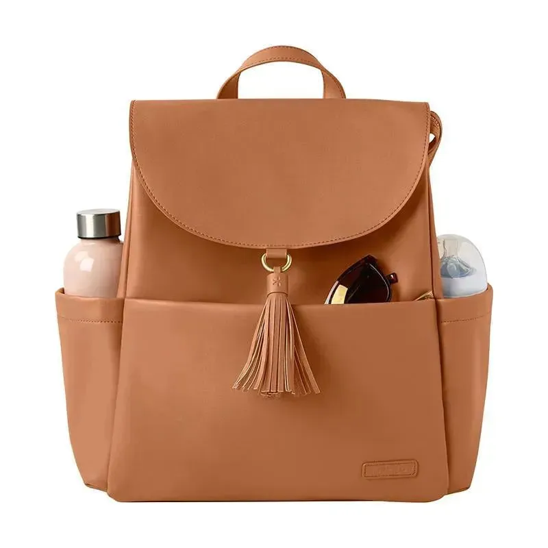 Skip Hop Greenwich Vari Diaper Backpack - Toffee - Image 5