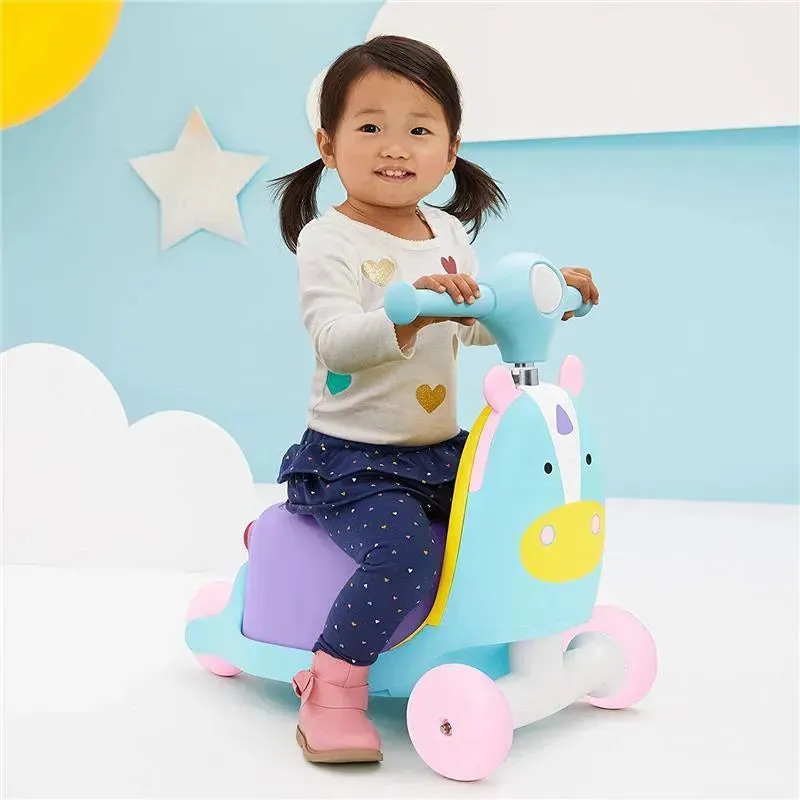 Skip Hop - Zoo 3-In-1 Ride-On Toy, Unicorn - Image 10