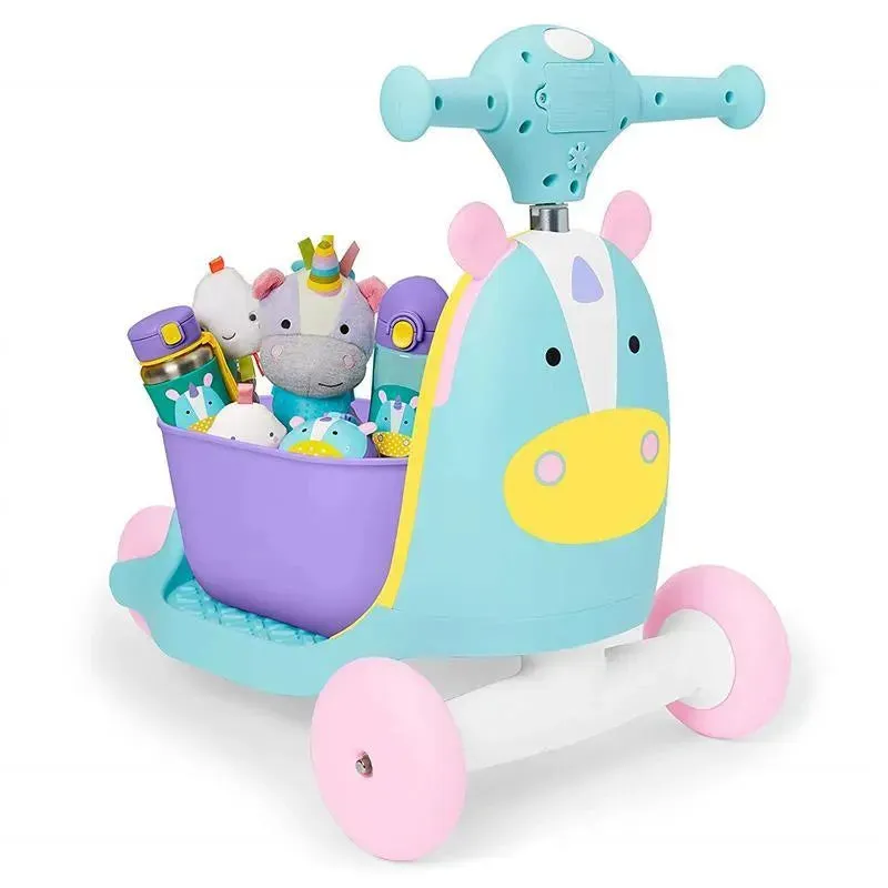 Skip Hop - Zoo 3-In-1 Ride-On Toy, Unicorn - Image 5