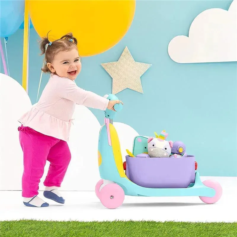 Skip Hop - Zoo 3-In-1 Ride-On Toy, Unicorn - Image 9