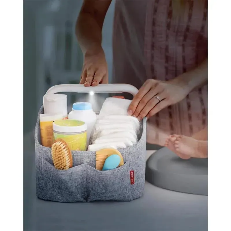 Skip Hop - Diaper Caddy Organizer, Heather Grey - Image 3
