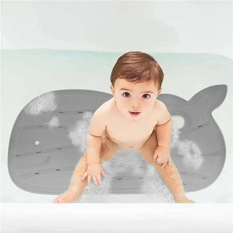 Skip Hop - Non Slip Grey Moby Bath Mat - Image 8