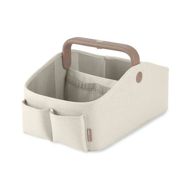 Skip Hop - Nursery Style Light Up Diaper Caddy, Oat
