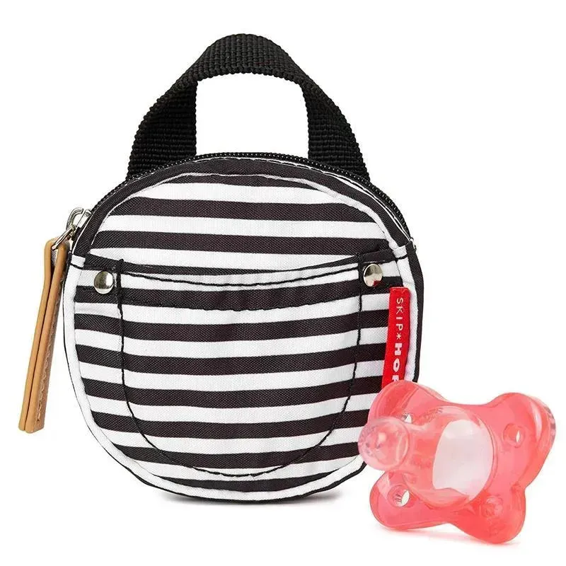 Skip Hop - Pacifier Pocket, Black and White - Image 2