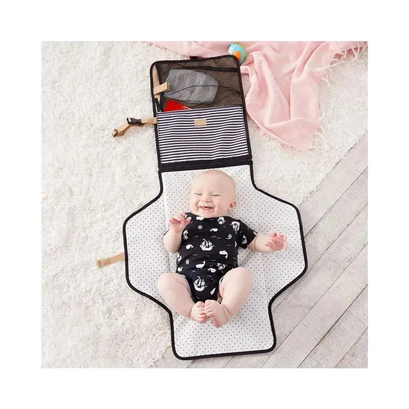Skip Hop - Portable Baby Changing Pad, Black & White - Image 3
