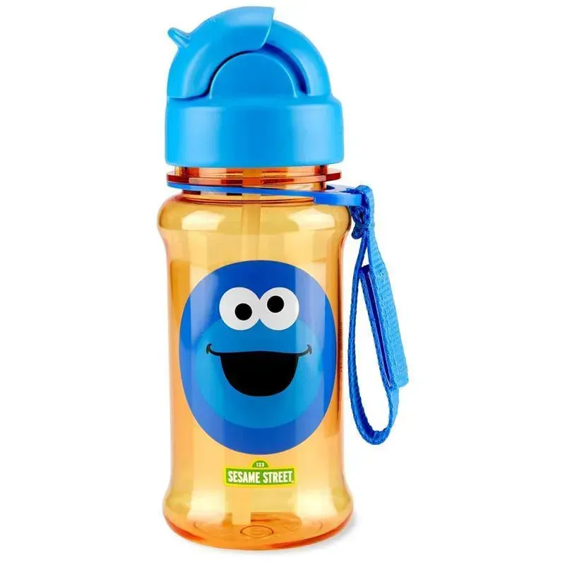 Skip Hop - Sesame Street Toddler Sippy Cup with Straw, Straw Bottle, 12 oz, Cookie Monster - Image 2