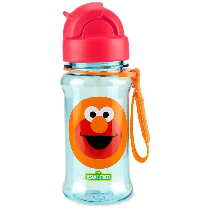 Skip Hop - Sesame Street Toddler Sippy Cup with Straw, Straw Bottle, 12 oz, Elmo - Image 2